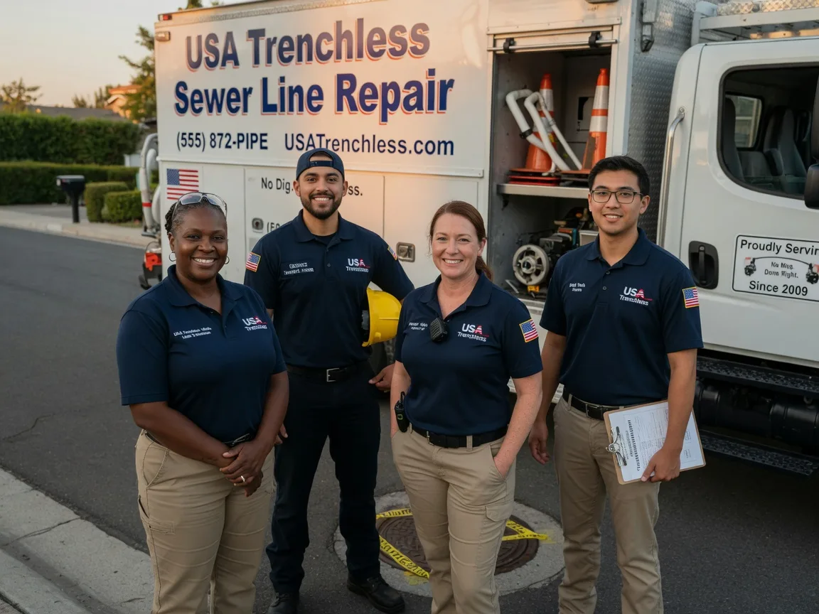Sewer Line Repair company in Woodland, PA